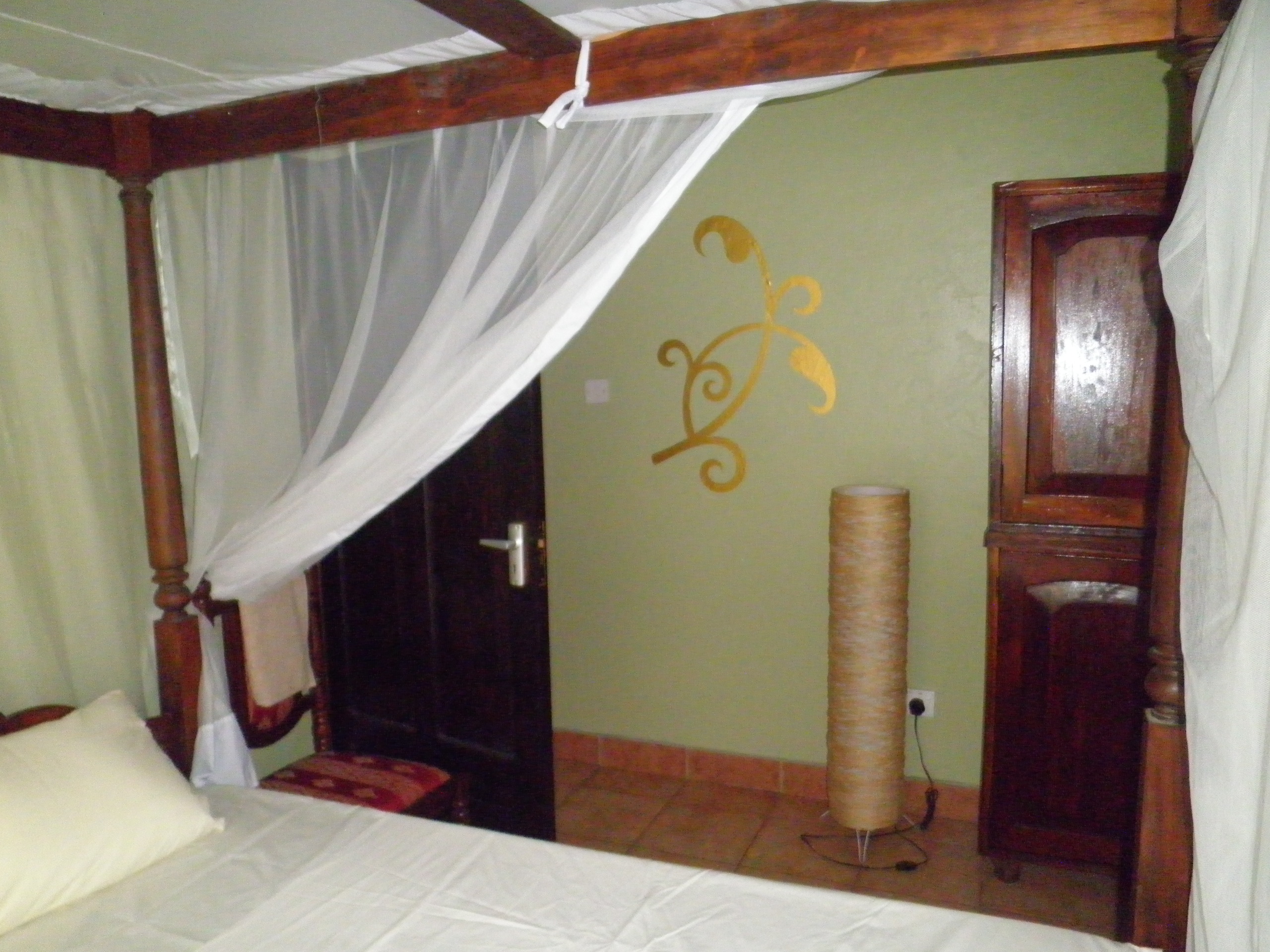 Gästeschlafzimmer grün