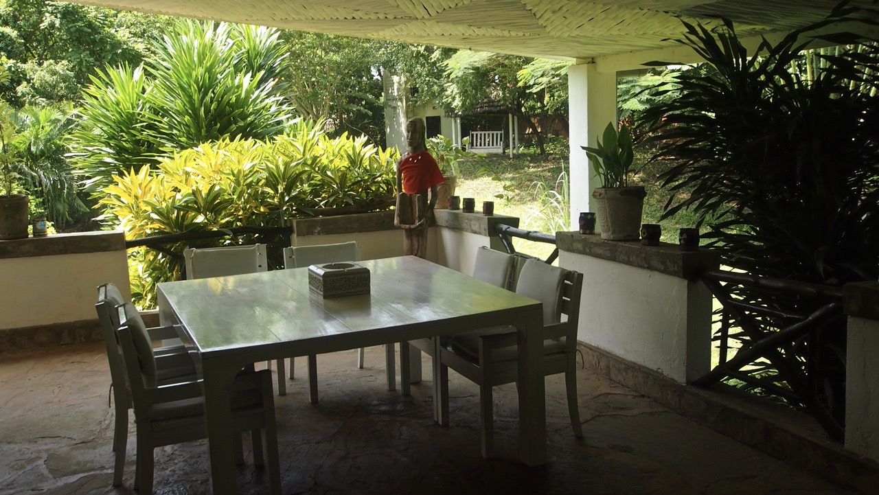 Terrasse Haus Kenia
